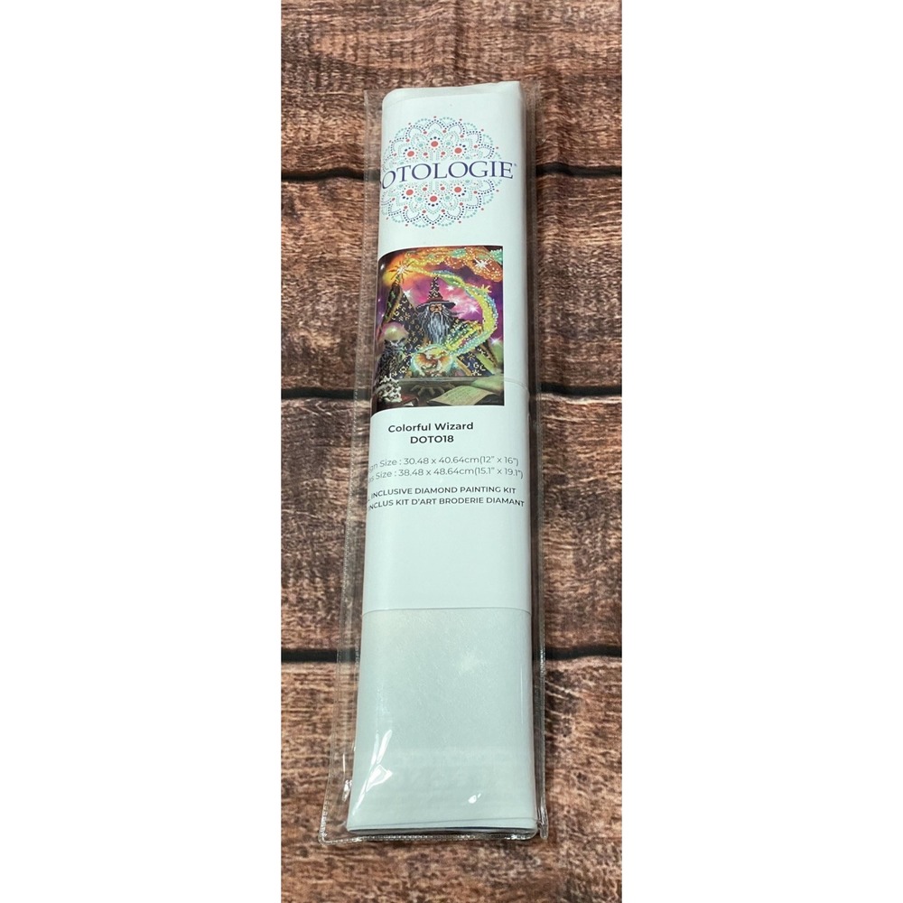 Colorful Wizard Diamond Painting Canvas Kit Dotologie (DOTO18) New